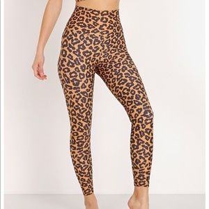 Beach Riot Leopard Print Piper Leggings